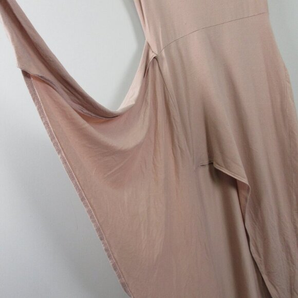 Reformation Jeans Kaila Tank Midi Wrap Dress S Pink Knit Stretch Casual Chic 310 - Picture 8 of 11